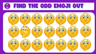 How Good are your eyes? |Emoji Puzzle Quiz| Find the Odd Emoji Out #92