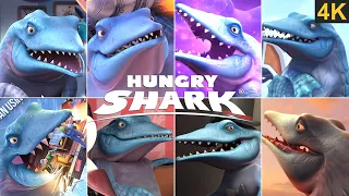 MR SNAPPY ALL TRAILER & MOVIE THROUGH THE YEARS!!! (2010 - 2022) HUNGRY SHARK EVOLUTION 4K