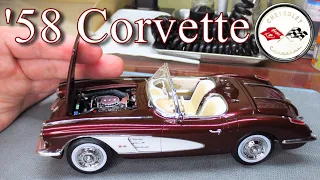 Revell 1958 Corvette 1/25 Scale model   Assembly complete.