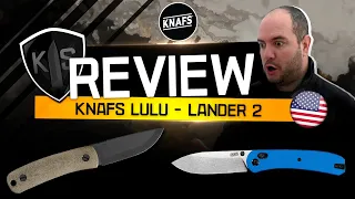 NUEVA KNAFS LANDER 2 Y NUEVO CUCHILLO THE LULU (BUSHCRAFT O EDC)