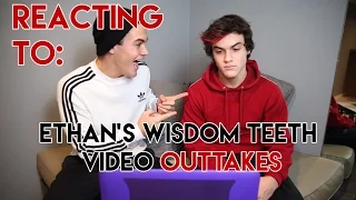 Reacting To 'Ethan Gets His Wisdom Teeth Removed' !!