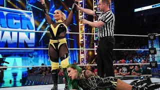 Natalya / Shayna Baszler / Raquel Rodriguez / Shotzi / Aliyah / Xia Li | CAPTIONS