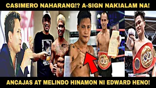 Casimero Naharang!? A-Sign Boxing Nakialam na! Ancajas at Melindo Hinamon ng Kapwa PINOY!