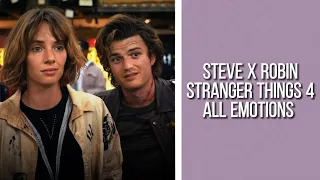Steve Harrington x Robin Buckley All Emotions Scene Pack [Stranger Things Season 4]