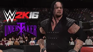 WWE 2K16 - The Undertaker Cutscenes