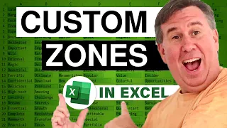 Excel - Zones in Custom Number Formats - Episode 1064