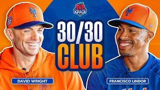 David Wright and Francisco Lindor Talk About Their 30/30 Seasons | Meet at the Apple