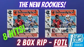 NEW RELEASE 2022 Chronicles Draft Picks Football Hobby Box - First Off The Line!