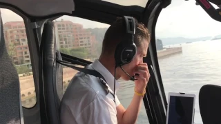 Russell Berney: Helicopter From Monaco to Nice airport