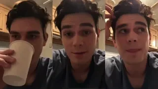 KJ Apa | Instagram Story Videos | May 31 2018