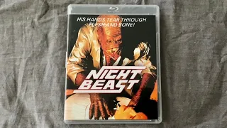 Unboxing - "Nightbeast" blu-ray and DVD from Vinegar Syndrome