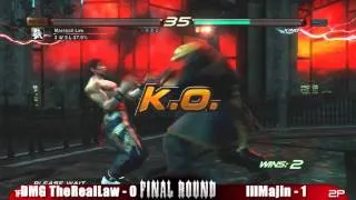 DMG TheRealLaw vs LilMajin FRXIV Tekken 6 Top 16