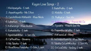 Kayan love songs