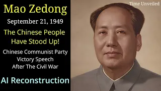 Mao Zedong in English AI Reconstruction - The Chinese People Have Stood Up!