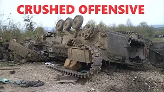 RUSSIAN OFFENSIVE IN AVDIIVKA IS CRUSHED BY UKRANIAN FORCES || 2023