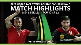 Dimitrij Ovtcharov vs Tomislav Pucar | MS R32 | 2023 ITTF World Table Tennis Championships Finals