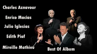 Charles Aznavour,Edith Piaf,Mireille Mathieu,Julio Iglesias, Enrico Macias Best Of Album 2020