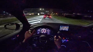 Audi RS3 Sportback & BMW M2 M Performance NIGHT DRIVE POV by AutoTopNL