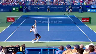 Roger Federer - Court Level Points 2018