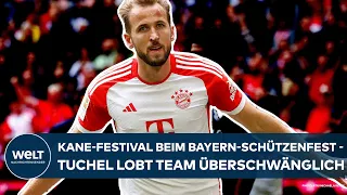 FC BAYERN MÜNCHEN: Kane-Festival bei Schützenfest gegen den VfL Bochum - Tuchel lobt sein Team