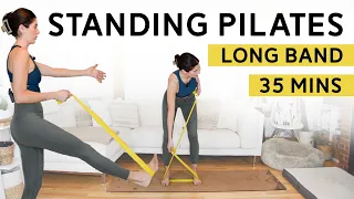 Standing Pilates with a Long Band (35 Min Class)