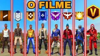 O FILME - TIPOS DE JOGADORES DE FREE FIRE DO BRONZE AO DESAFIANTE!