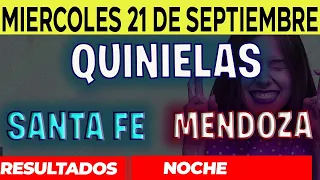 Resultados Quinielas Nocturna de Santa Fe y Mendoza, Miércoles 21 de Septiembre