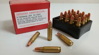 Ruger LC - Extreme Ammunition JHP 45 gr - 11/27/23 - 5.7 X 28 - Gel Test