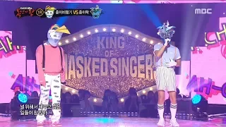 [1round] 'paper airplane' VS 'paper crane' - Ah-Choo, '종이비행기' VS '종이학' -  Ah-Choo   복면가왕 20190623