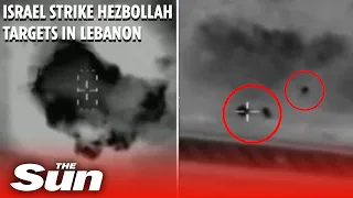 Israeli forces strike Hezbollah targets attempting to infiltrate from Lebanon