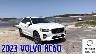 2023 Volvo XC60 In Crystal White Metallic: A Seaside Walkaround With Heather