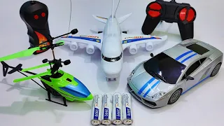 3D Lights Airbus B380 and 3D Lights Rc Car, helicopter, airbus a380, aeroplane, rc car, rc plane,