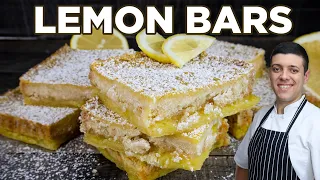 How to Make Classic Lemon Bars | Easy Lemon Dessert Recipe by Lounging with Lenny