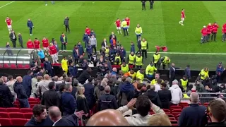 AZ Alkmaar Players Clash With Families Of West Ham Players