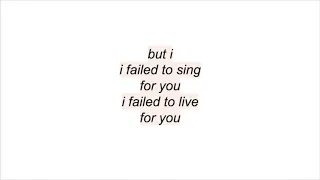 I Want To Know - Tyler Joseph (Lyrics)