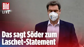 🔴 So reagiert Söder: CDU-Präsidium unterstützt Laschet in Kanzlerfrage | BILD Live Spezial 12.04.21