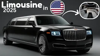 The super  American Limousine : Unveiling Amazing 2025 limo car!!