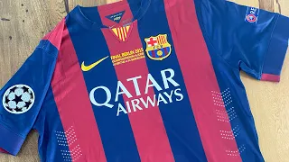 Reseña Camiseta Barcelona 2015 titular, edición final Champions League