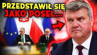 WĄSIK ZEZNAJE PRZED KOMISJĄ DS. AFERY WIZOWEJ! Były wiceminister MSWiA przedstawił się jako poseł