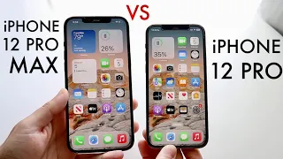 iPhone 12 Pro Vs iPhone 12 Pro Max In 2022! (Comparison) (Review)