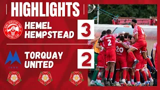 HIGHLIGHTS | Hemel 3-2 Torquay Utd