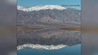 Death Valley lake is sticking around