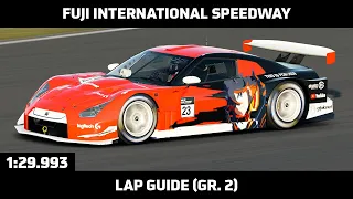 Gran Turismo Sport - Daily Race Lap Guide - Fuji International Speedway - XANAVI NISMO GT-R Gr. 2