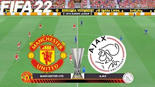 FIFA 22 | Manchester United vs Ajax - UEFA Europa League - Full Gameplay