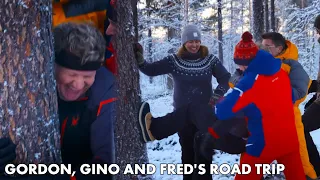Gordon Ramsay Is Forced To Hug A Tree | Gordon, Gino and Fred's Road Trip