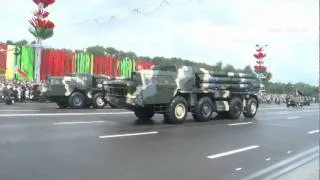 Belarussian Army on military Parade - Independence Day-3.07.2011.flv