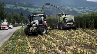 Maisernte 2023 Südtirol FS Agrolohn