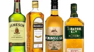 Рейтинг ирландских виски, Tullamore Dew, Bushmills, Kilbeggan, Jameson