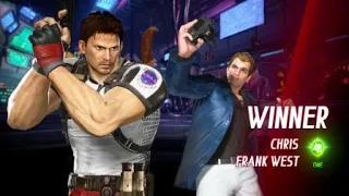 MARVEL VS. CAPCOM: INFINITE Chris and Frank west vs Nemesis and Dante