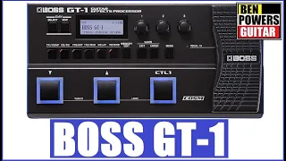Boss GT-1 Guitar Effects Processor // Review & Presets Demo